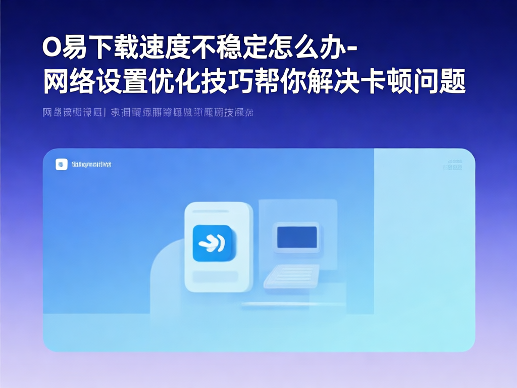 O易下载速度不稳定分析图